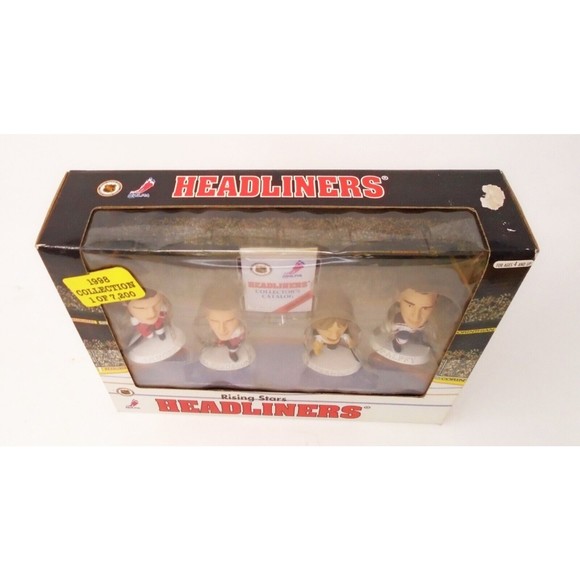 1998 Headliners 4 Rising Stars Hockey Figures Arnott Alfredsson Thornton Palffy - Picture 5 of 11